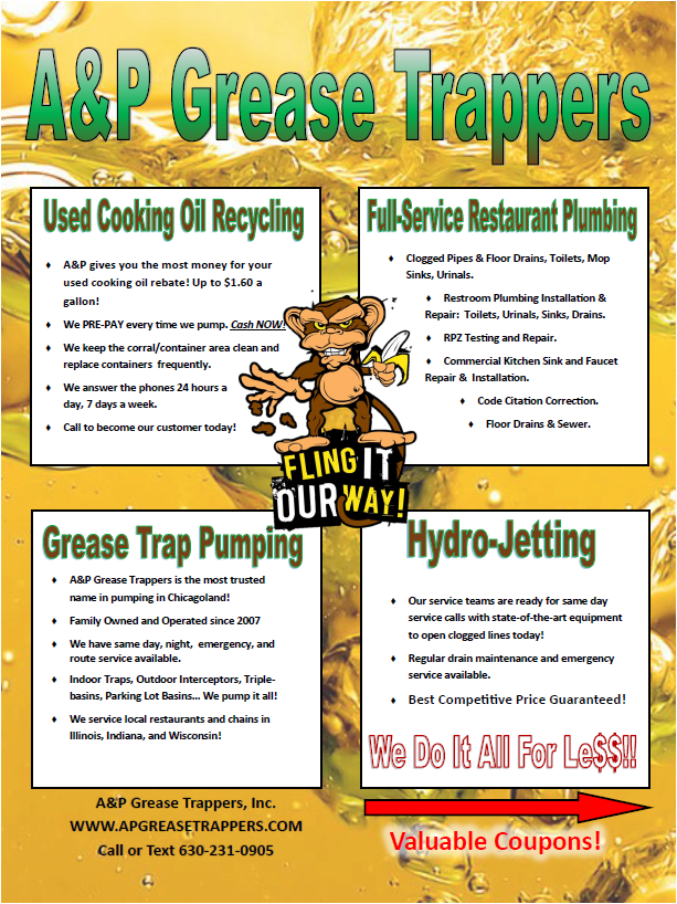 A&P Grease Trappers, Inc Grease Traps Batavia, IL
